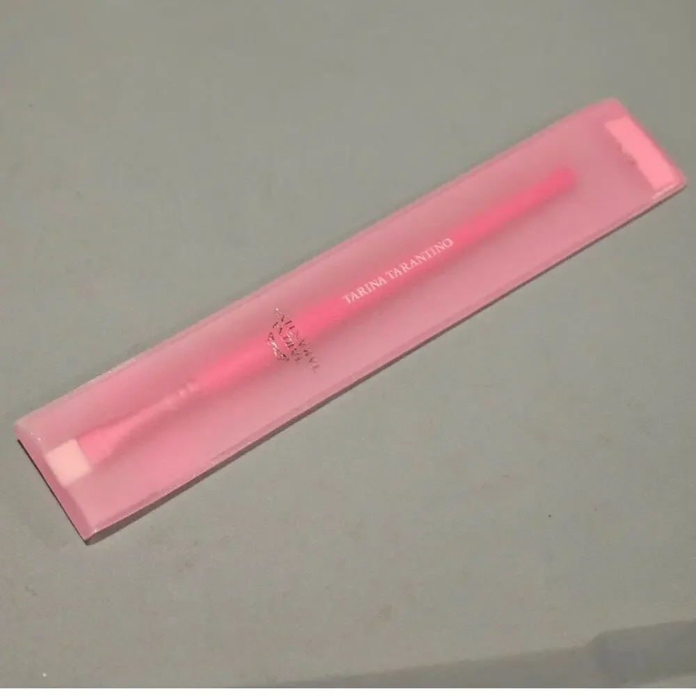 NEW Tarina Tarantino 65 Liner Brush in Pink Protective Pouch ~ DISCONTINUED